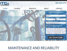 Tablet Screenshot of itclearning.com